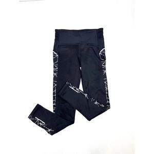 Athleta Fleece Lined Leggings Black S